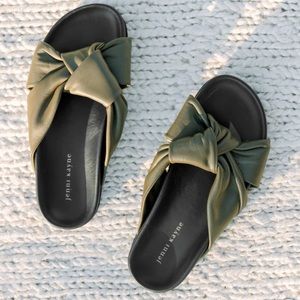 Jenni Kayne Leather Knot Sandal